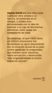 CONCURSO DE CUENTOS CORTOS “SOPHIE SCHOLL: ALZANDO NUESTRAS VOCES” –  Instituto Cultural Paraguayo Alemán – Goethe-Zentrum